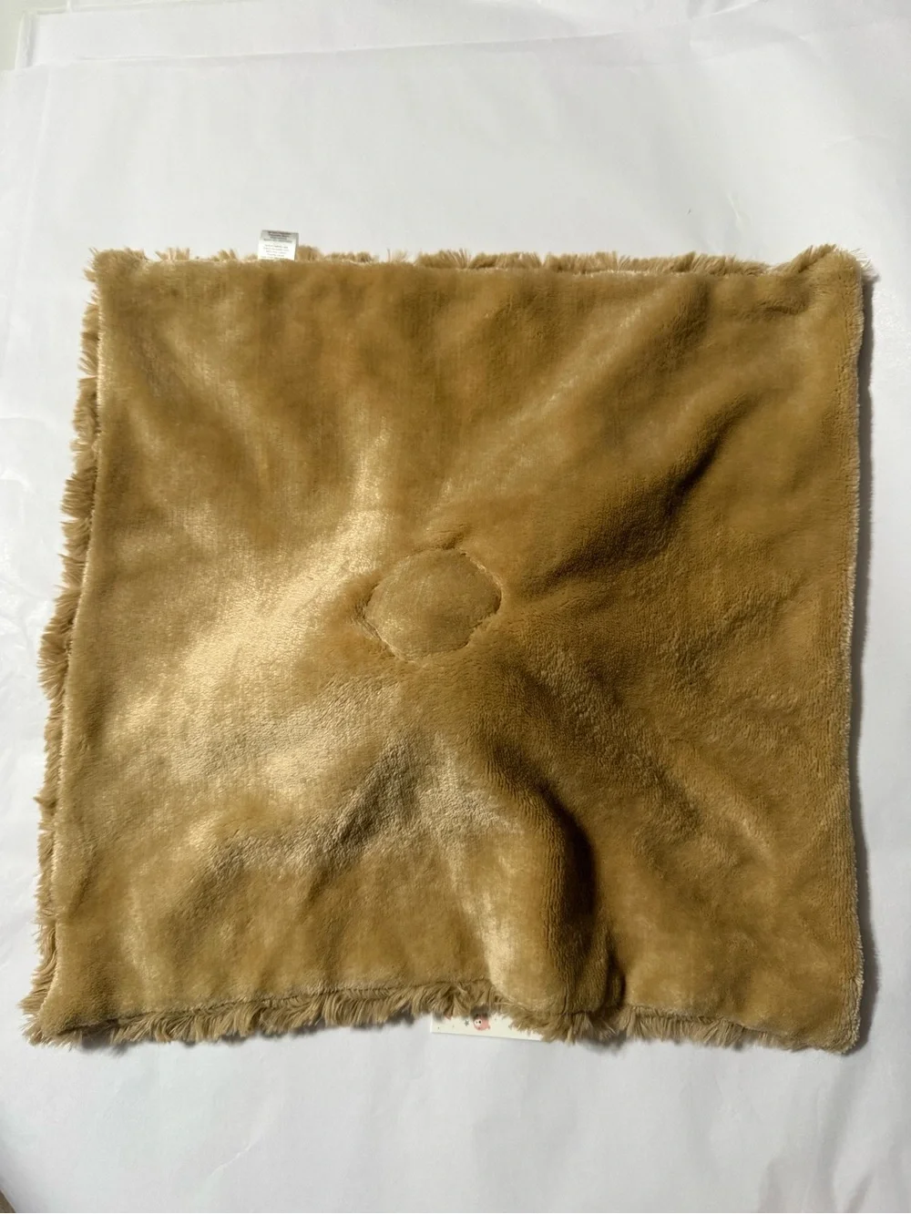 Oobles Security Blanket Dog Doggy Puppy Snuggle Blankie Infant Brown NEW